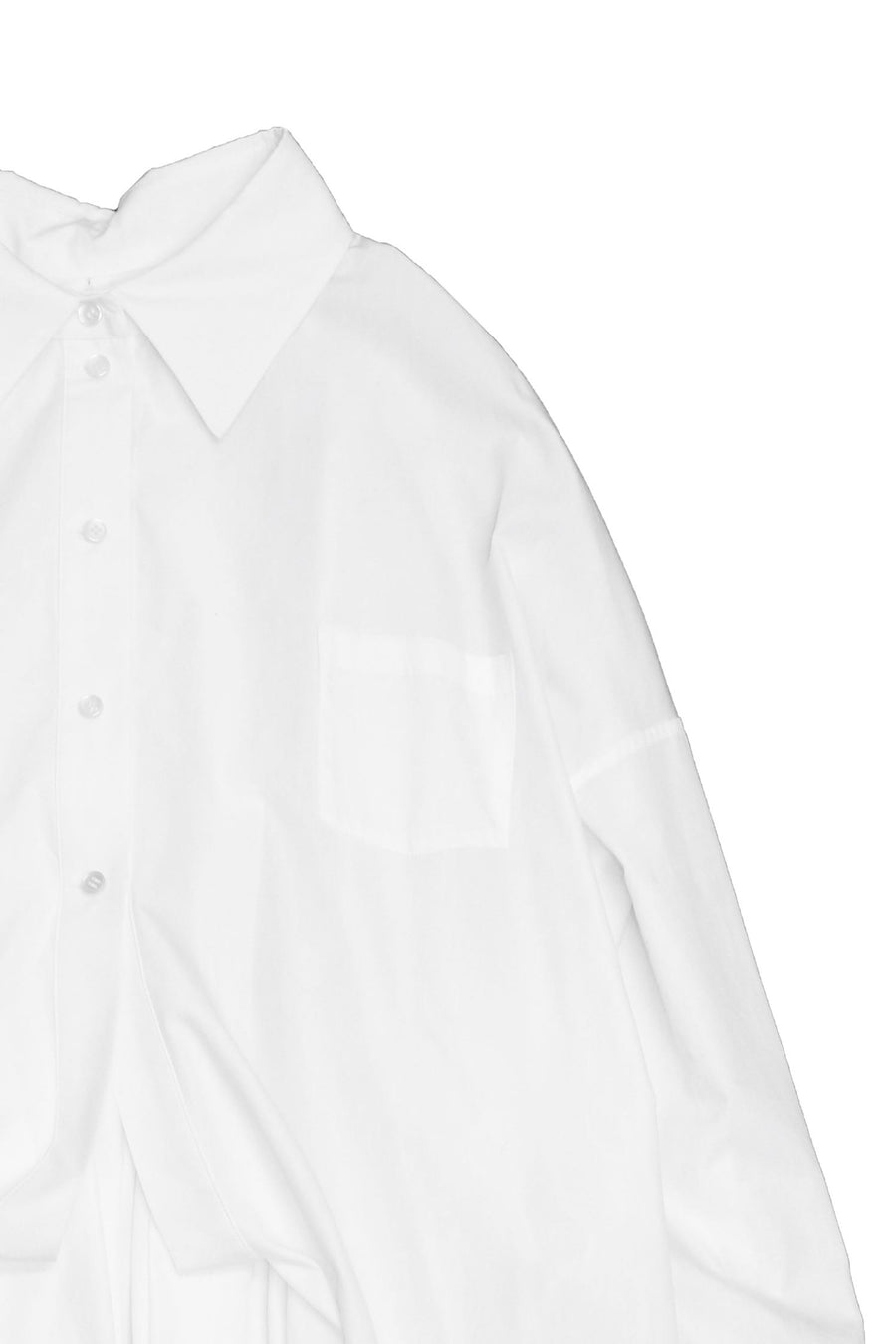 AKIKOAOKI(アキコアオキ)の2 way shirt dress 02 WHITEの通販｜PALETTE ...