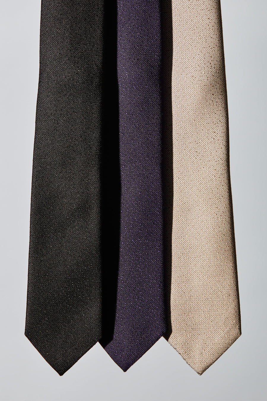LITTLEBIG  Silk Tie（BLACK & PURPLE）