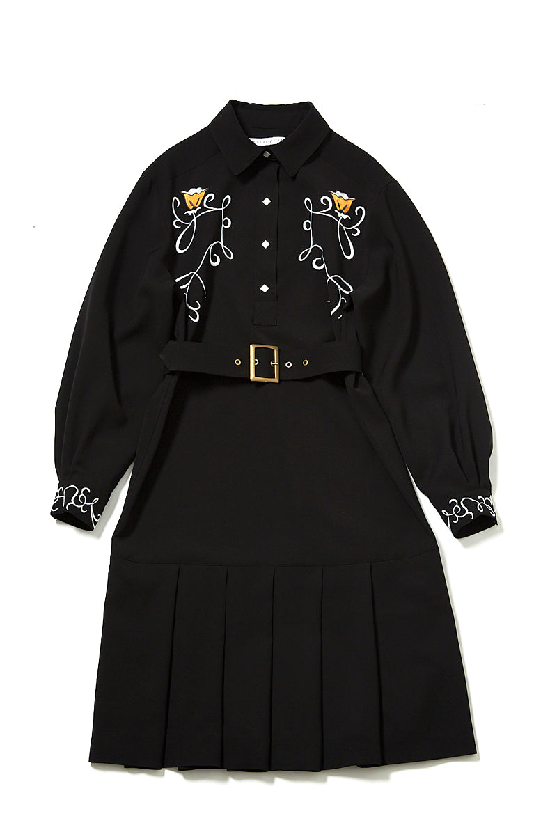 soe  Embroidered Western Dress