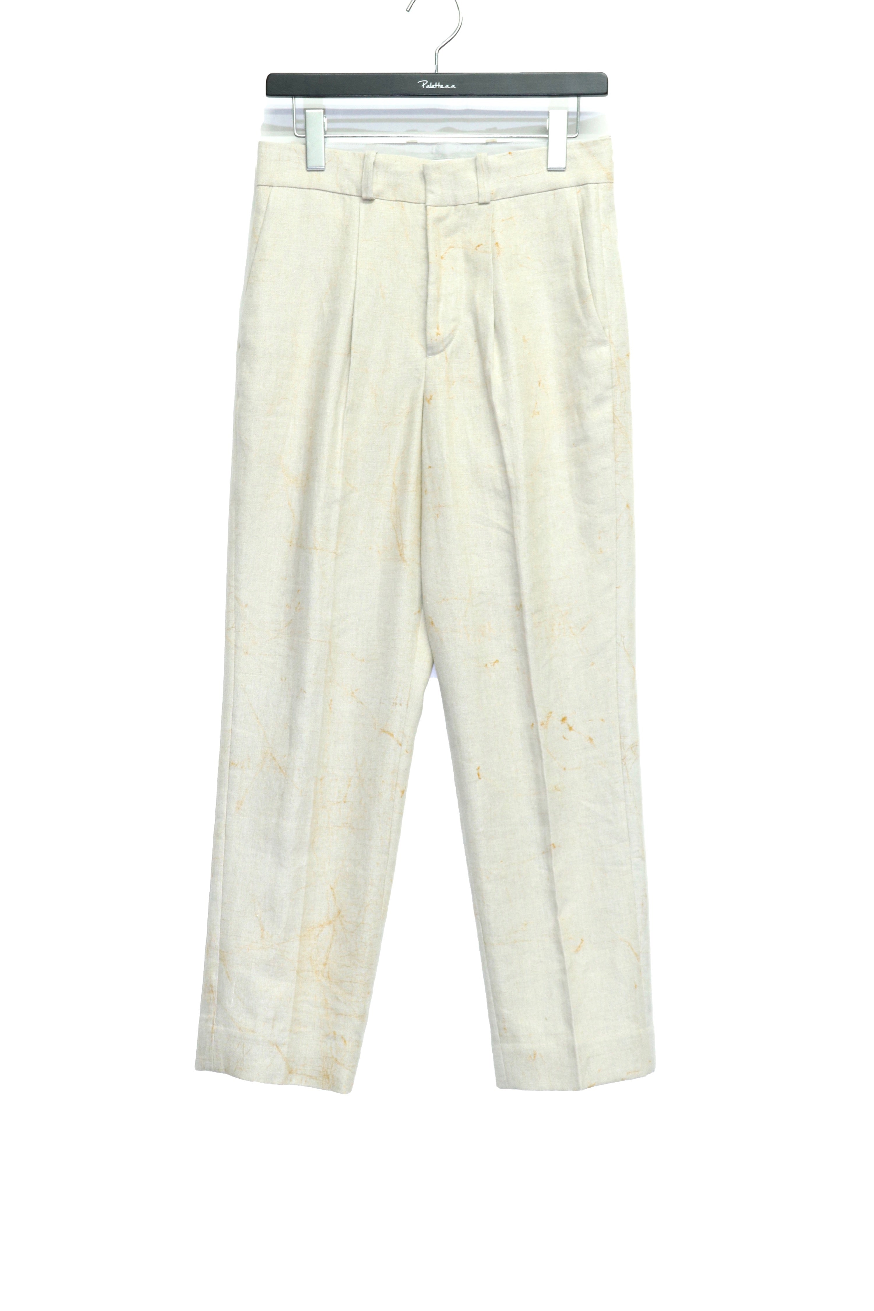 【SALE】15ss Nobuyuki Matsui スラックス Nobuyuki Matsui(ノブユキ マツイ)のOne tuck Slacksの通販｜PALETTE