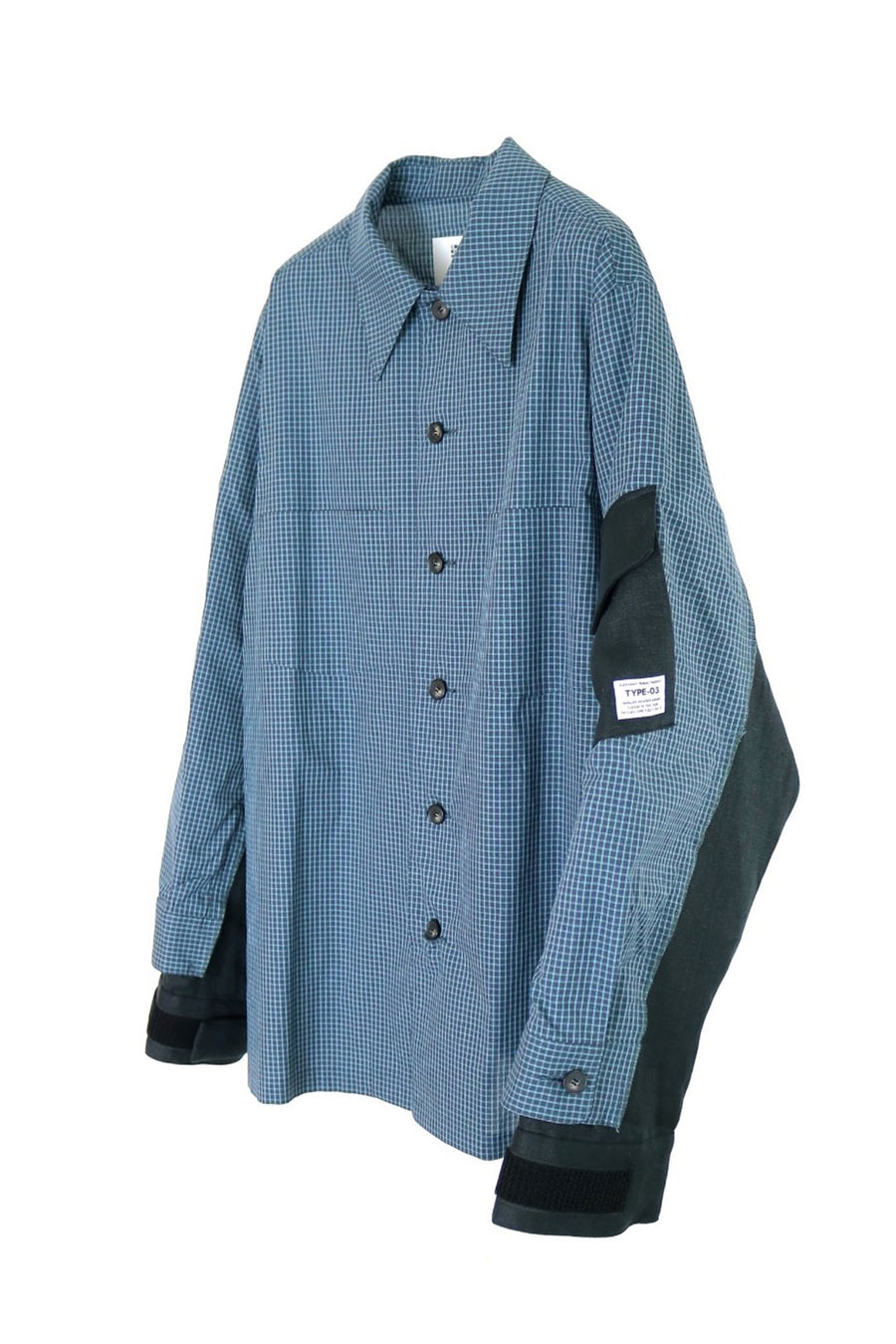 elephant TRIBAL fabrics  Double Sleeve Corny Shirt