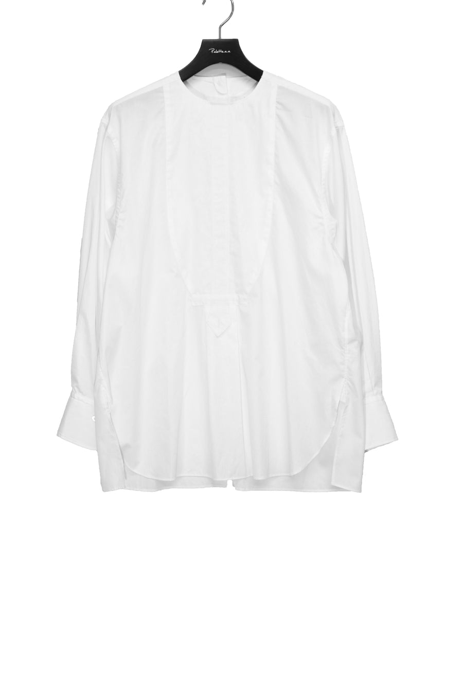 JOHN MASON SMITH  COTTON BROAD CLASSIC DRESS SHIRT(WHITE)