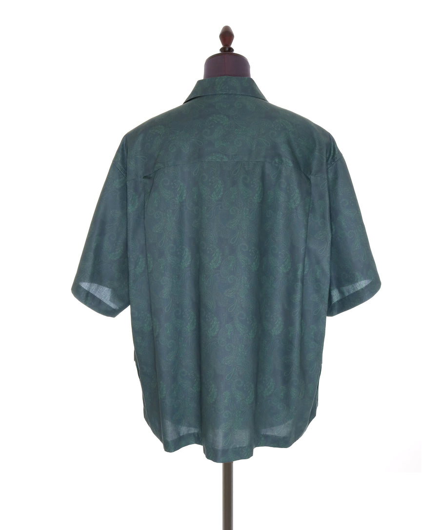 elephant TRIBAL fabrics  Knit Docking OC Shirt DRY(PAISLEY)