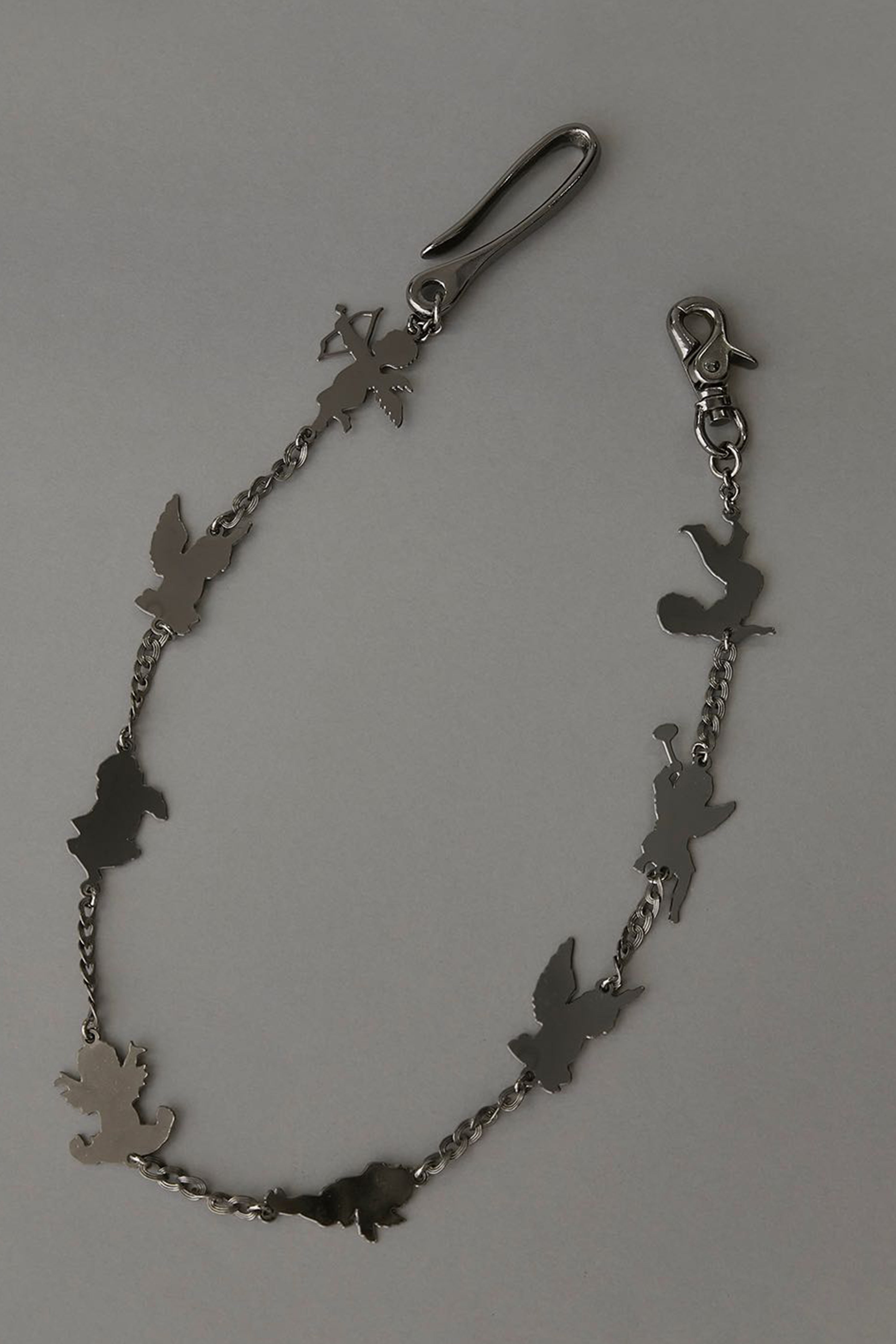 小物 MASU 23SS ANGEL WALLETCHAIN MASU(エムエーエスユー)のANGEL WALLET CHAIN BLACKの通販｜PALETTE