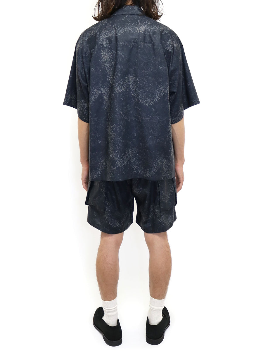 elephant TRIBAL fabrics  Knit Docking OC Shirt DRY(MOONLIGHT WATER)