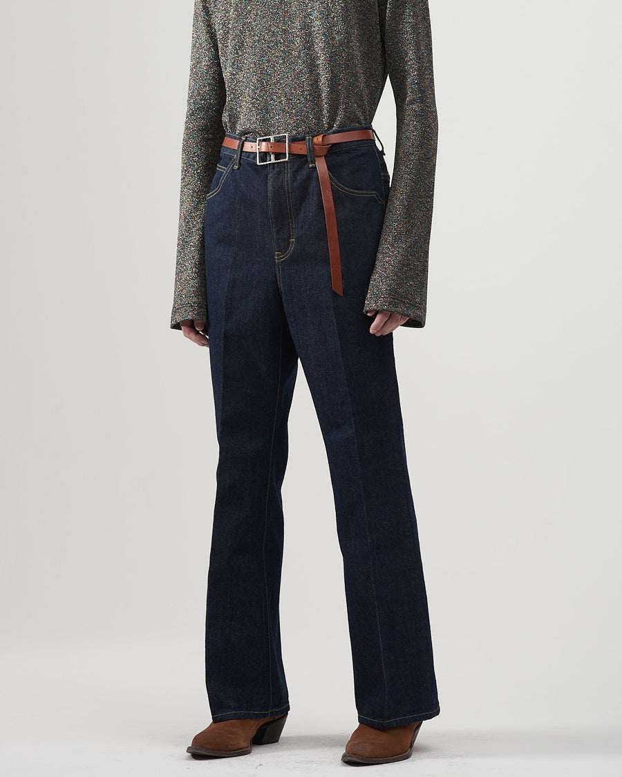 Bed J.W. FORD (Bedford) Mail Order of 22AW FLARE DENIM PANTS 