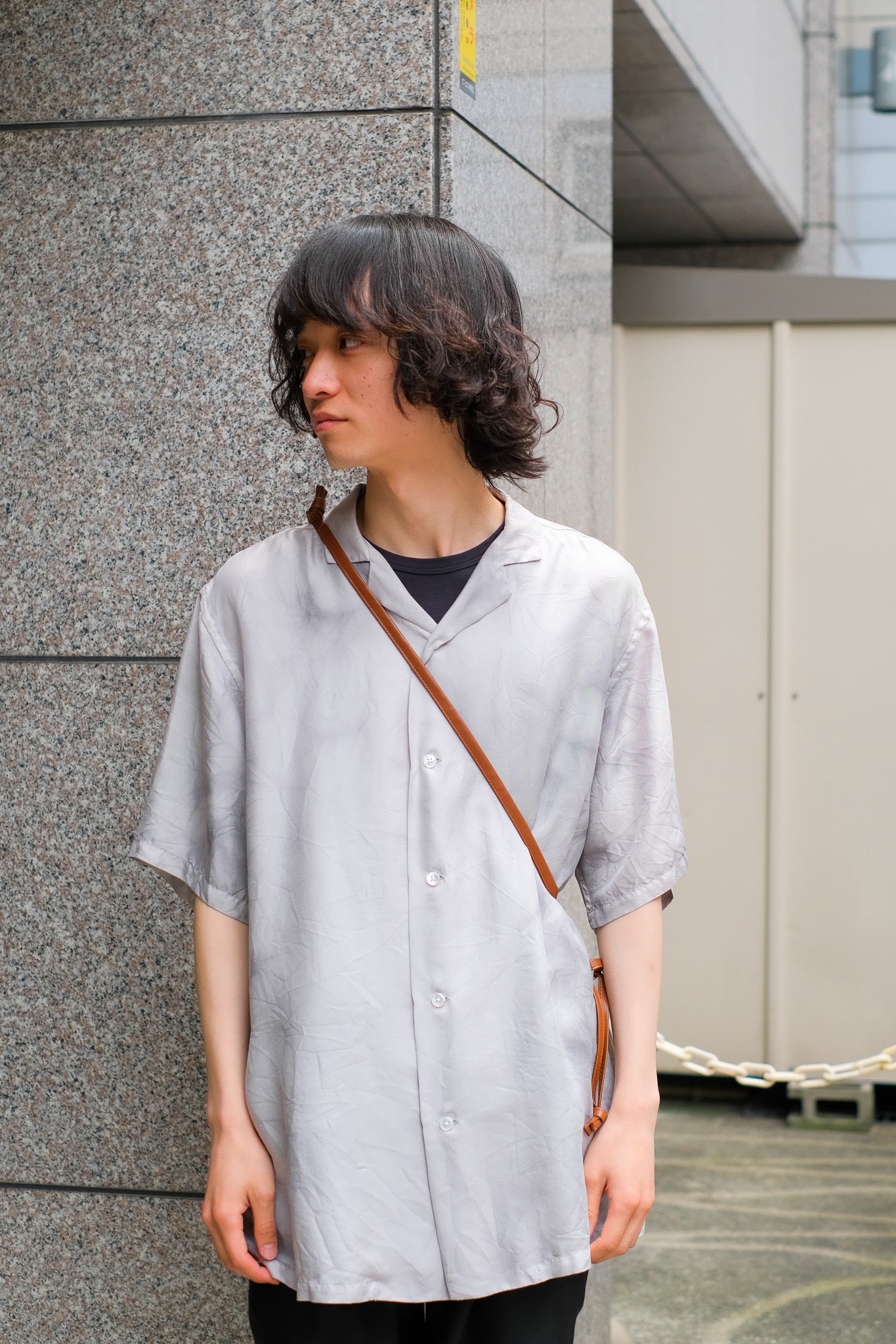 新品 BRU NA BOINNE 23SS シルク タイダイ クラケリー シャツ 新品 BRU