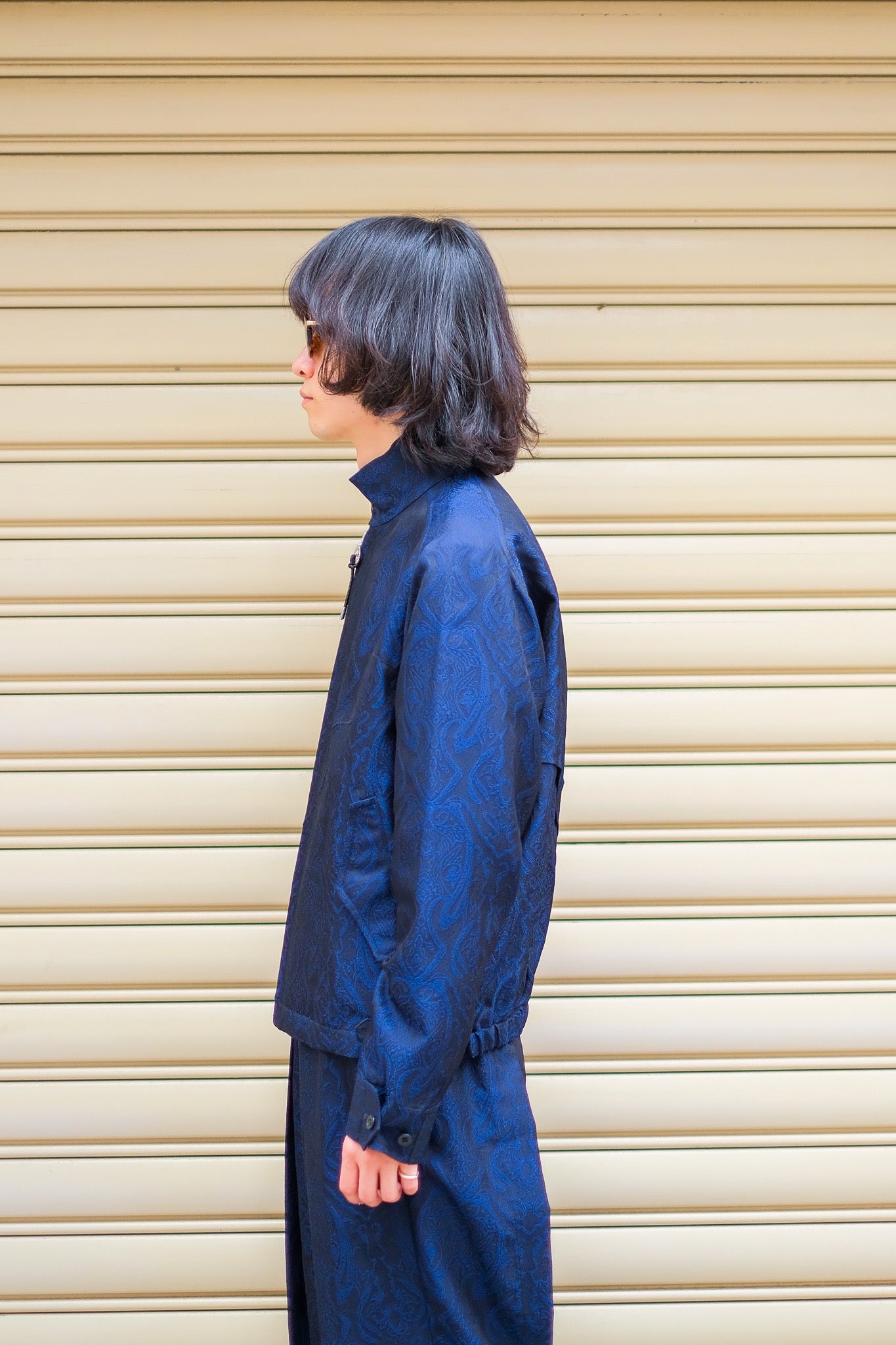 TOGA VIRILIS(トーガ ビリリース)のPaisley jacquard blouson NAVYの通販｜PALETTE art  aliveのオンラインショップ – PALETTE art alive ONLINE STORE