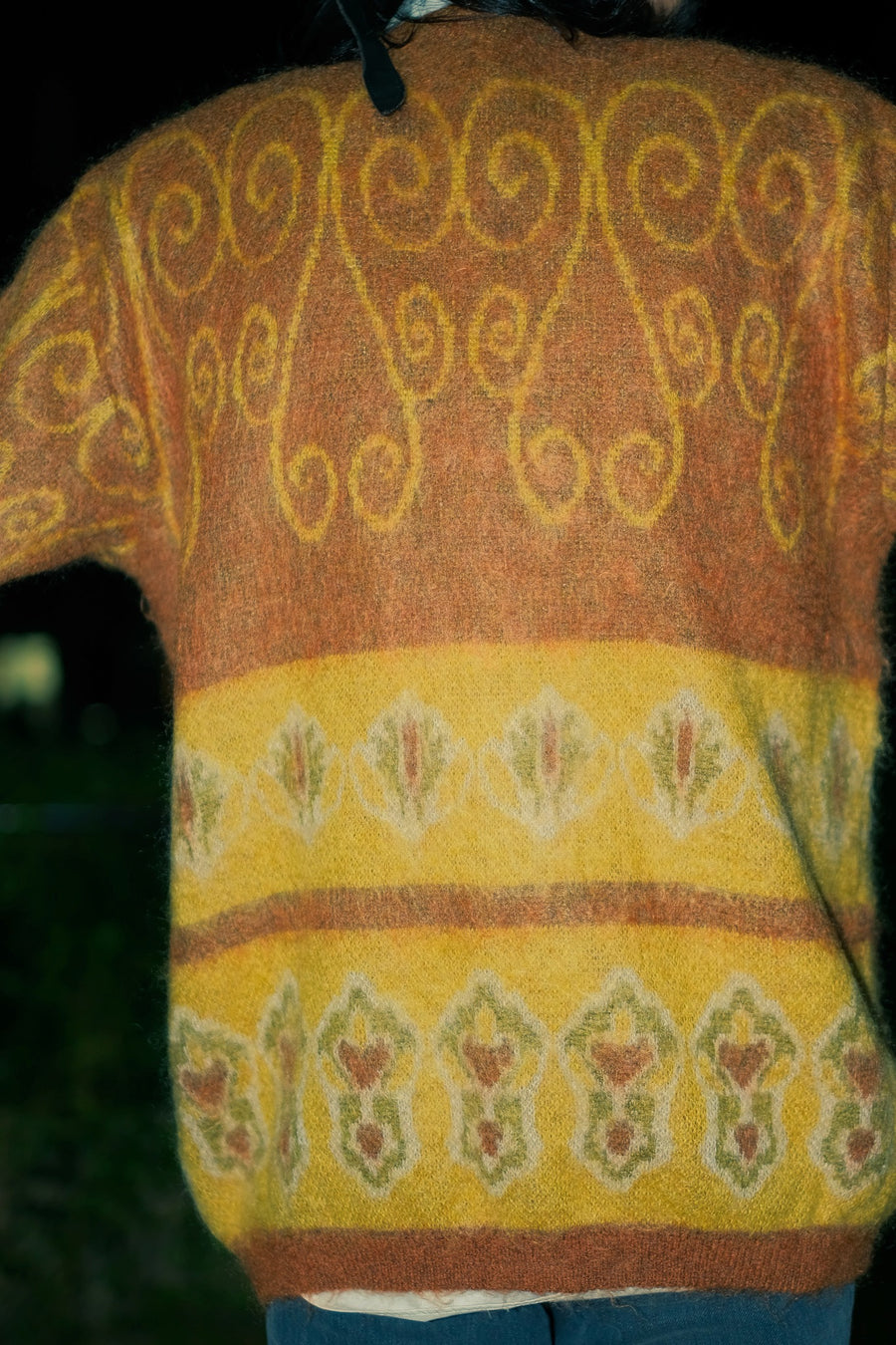Taiga Igari  Oriental Cardigan(BROWN)