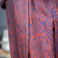 TOGA VIRILIS(トーガ ビリリース)のPaisley jacquard easy pants DARK