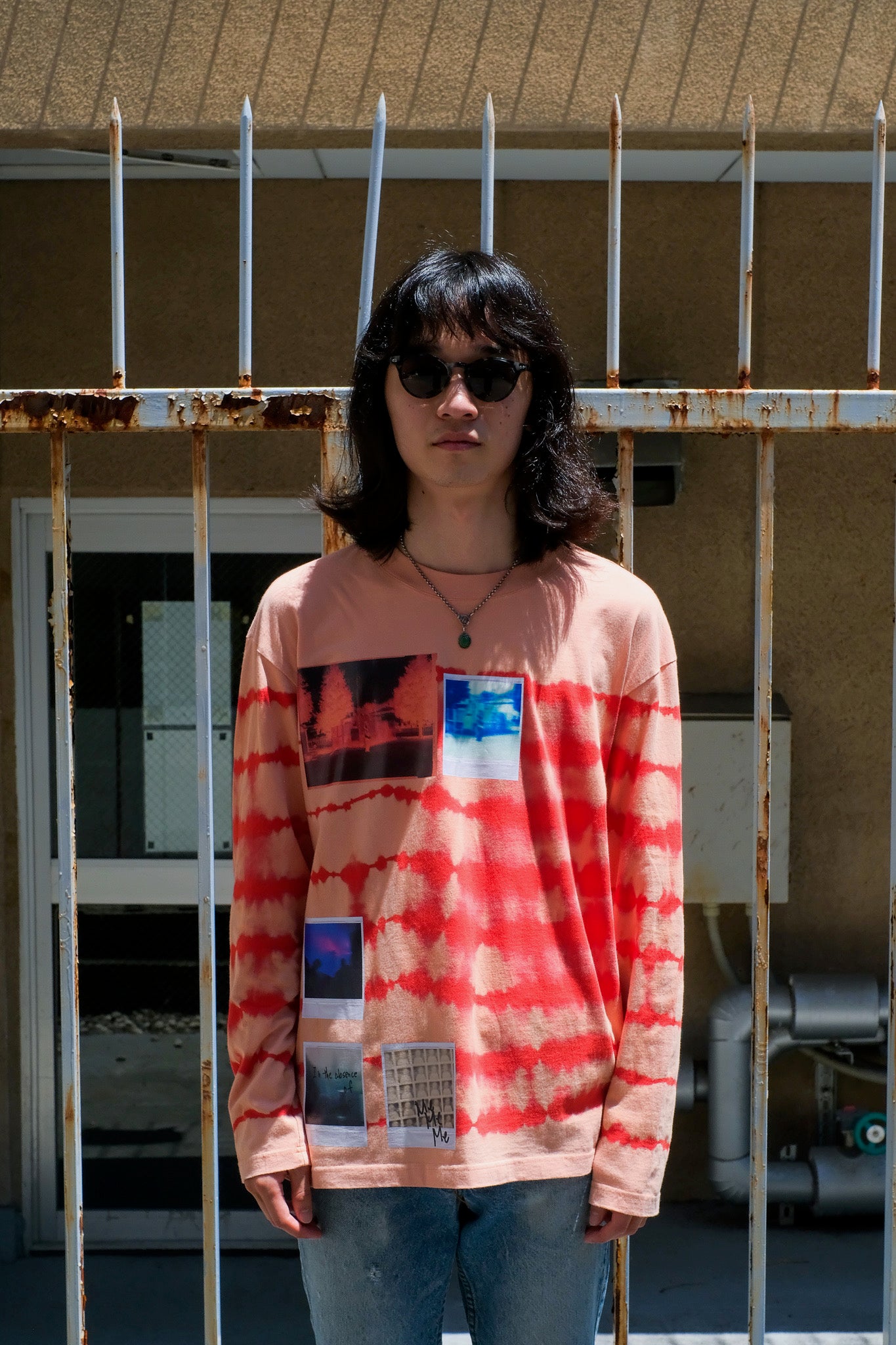 YUKI HASHIMOTO(ユウキハシモト)のBREACHED LONG SLEEVE T SHIRTS WITH