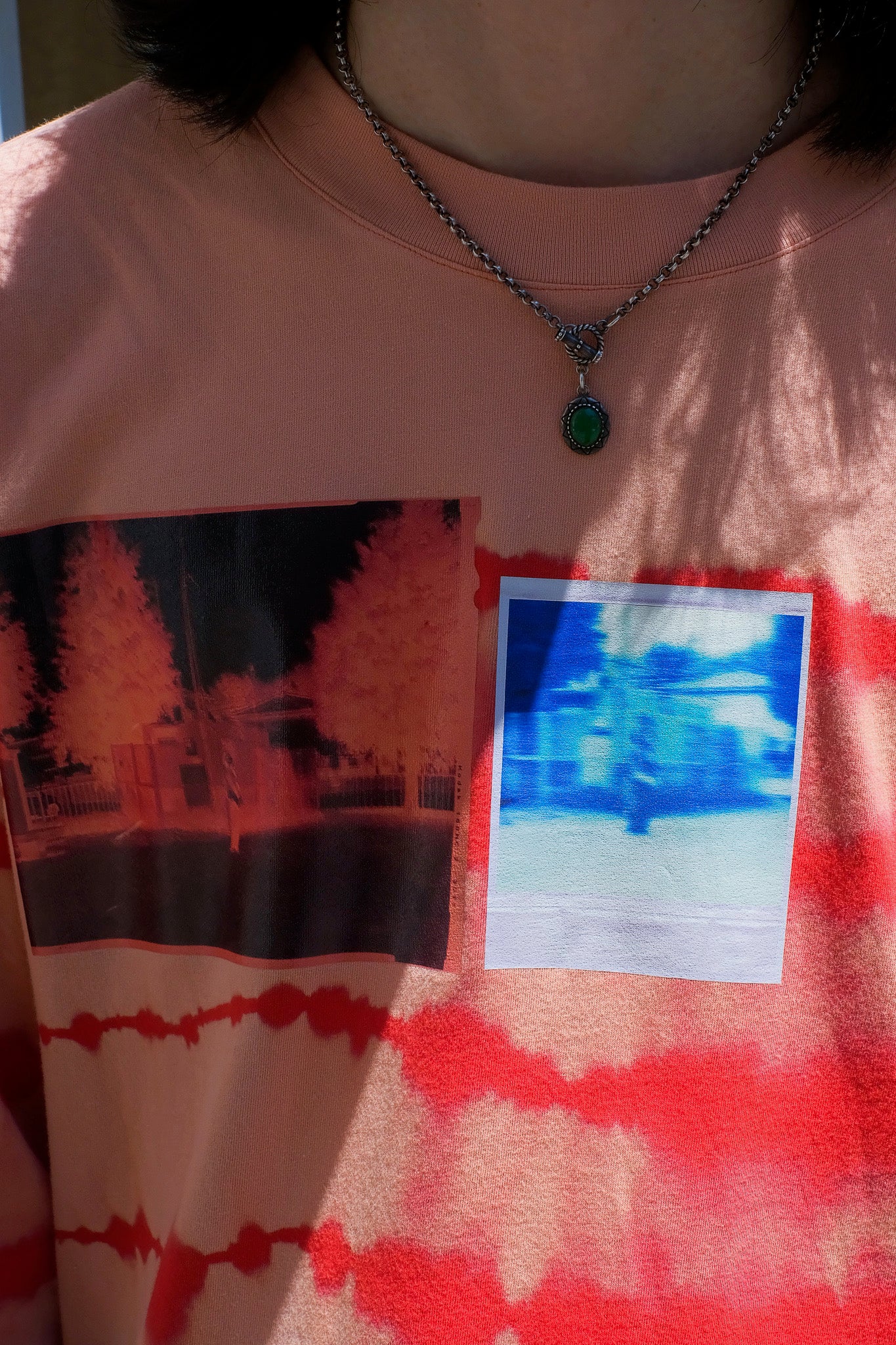 YUKI HASHIMOTO(ユウキハシモト)のBREACHED LONG SLEEVE T SHIRTS WITH