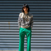 MASU(エムエーエスユー)のSCALLOP FLARE PANTS GREENの通販｜PALETTE