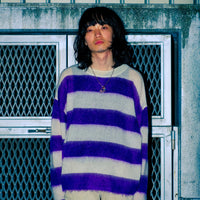 LITTLEBIG(リトルビッグ)のMohair Knit Blue or Purple(ニット)の通販 