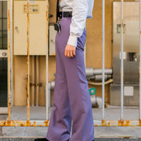 LITTLEBIG(リトルビッグ)のSlim Flare Trousers Black or Purple