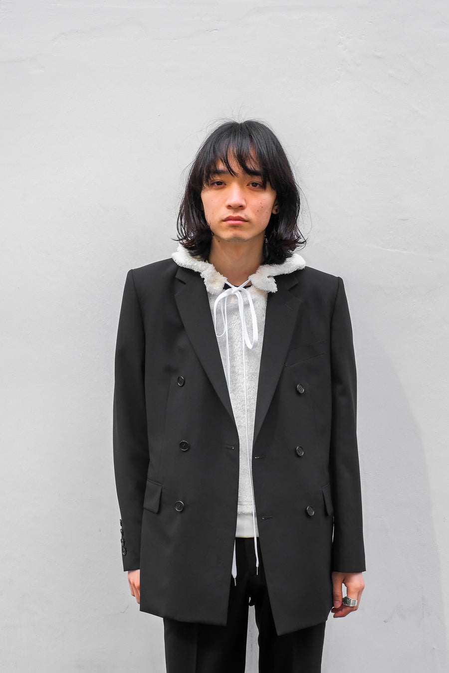 LITTLEBIG(リトルビッグ)の22ss 6B Double Breasted Jacket Black or 