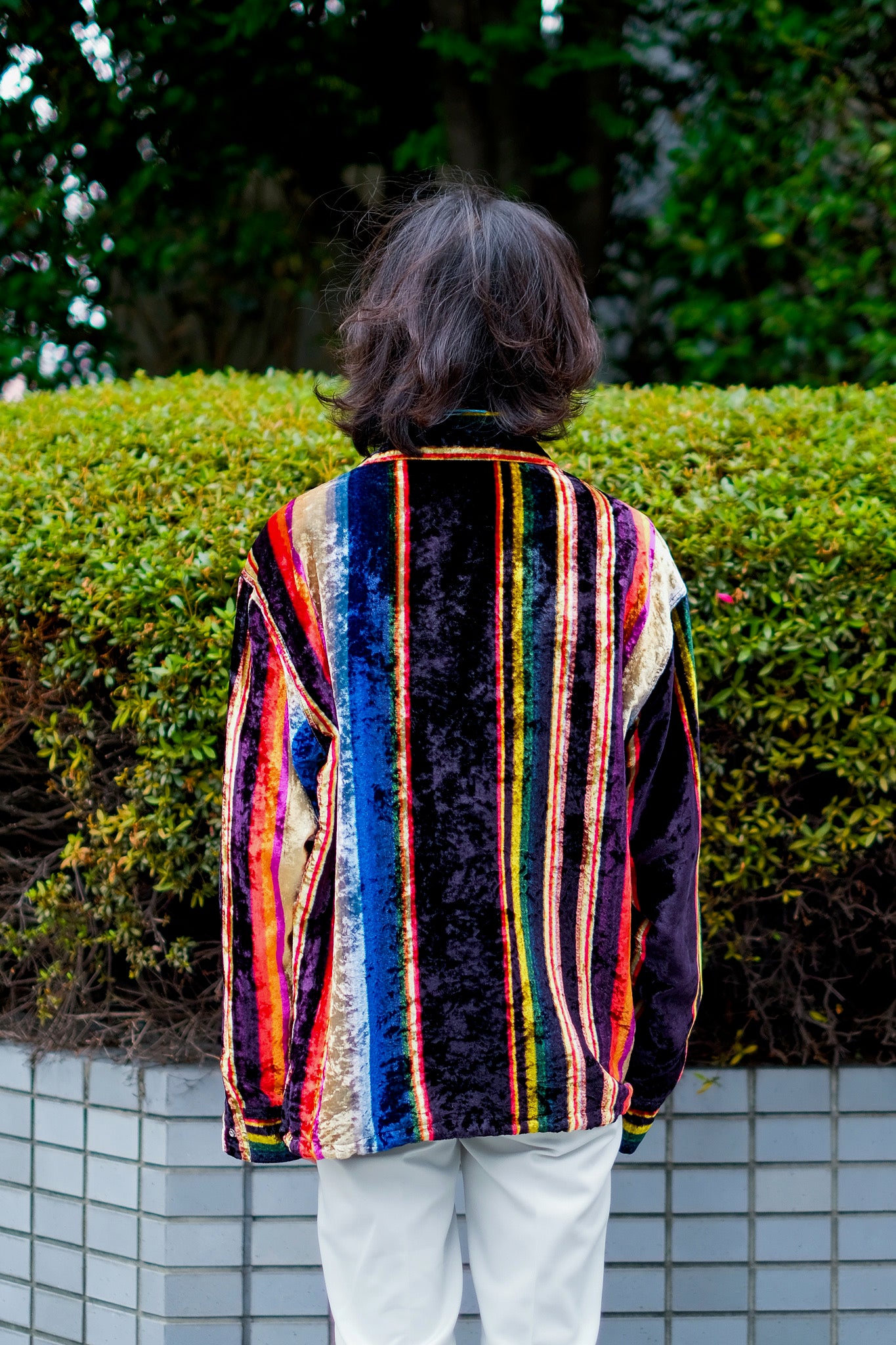 TOGA VIRILIS(トーガ ビリリース)のVelvet stripe blousonの通販｜PALETTE art  aliveのオンラインショップ – PALETTE art alive ONLINE STORE