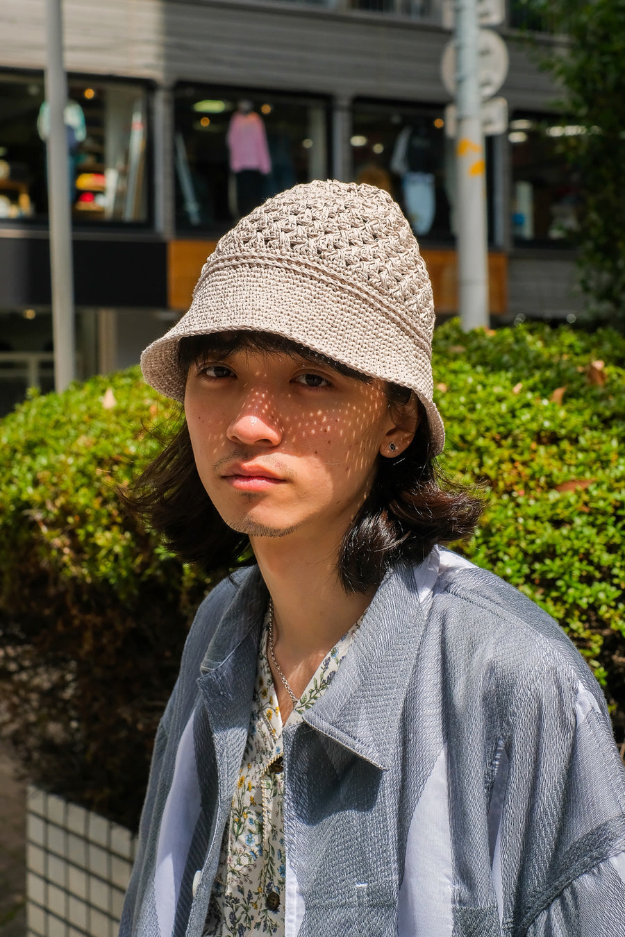 SHINYAKOZUKA  HAND CROCHET HAT