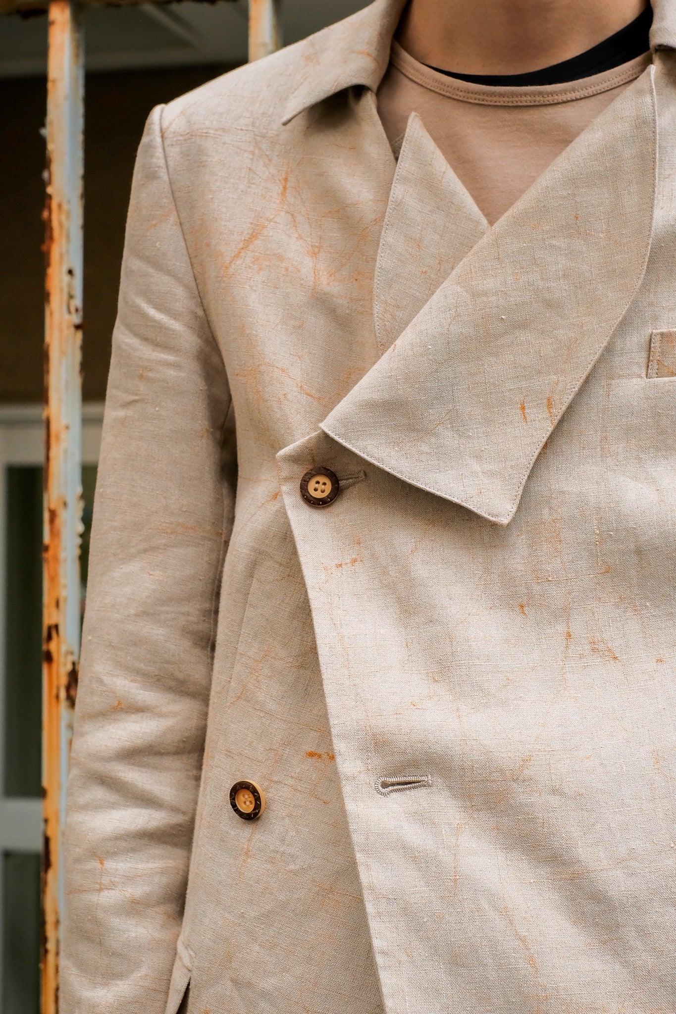 Nobuyuki Matsui(ノブユキ マツイ)のDetachable collar jacketの通販 