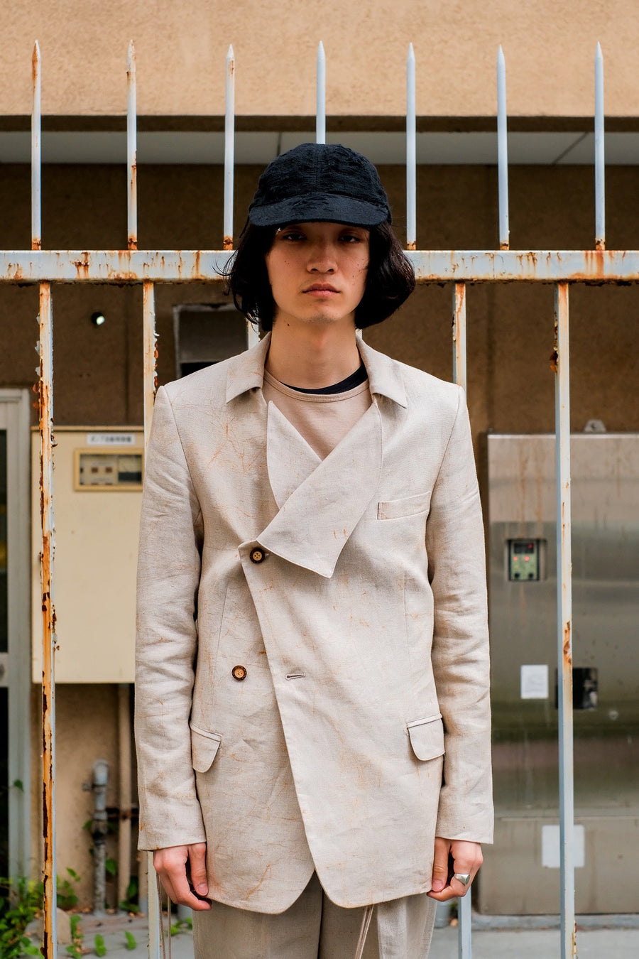 Nobuyuki Matsui(ノブユキ マツイ)のDetachable collar jacketの通販