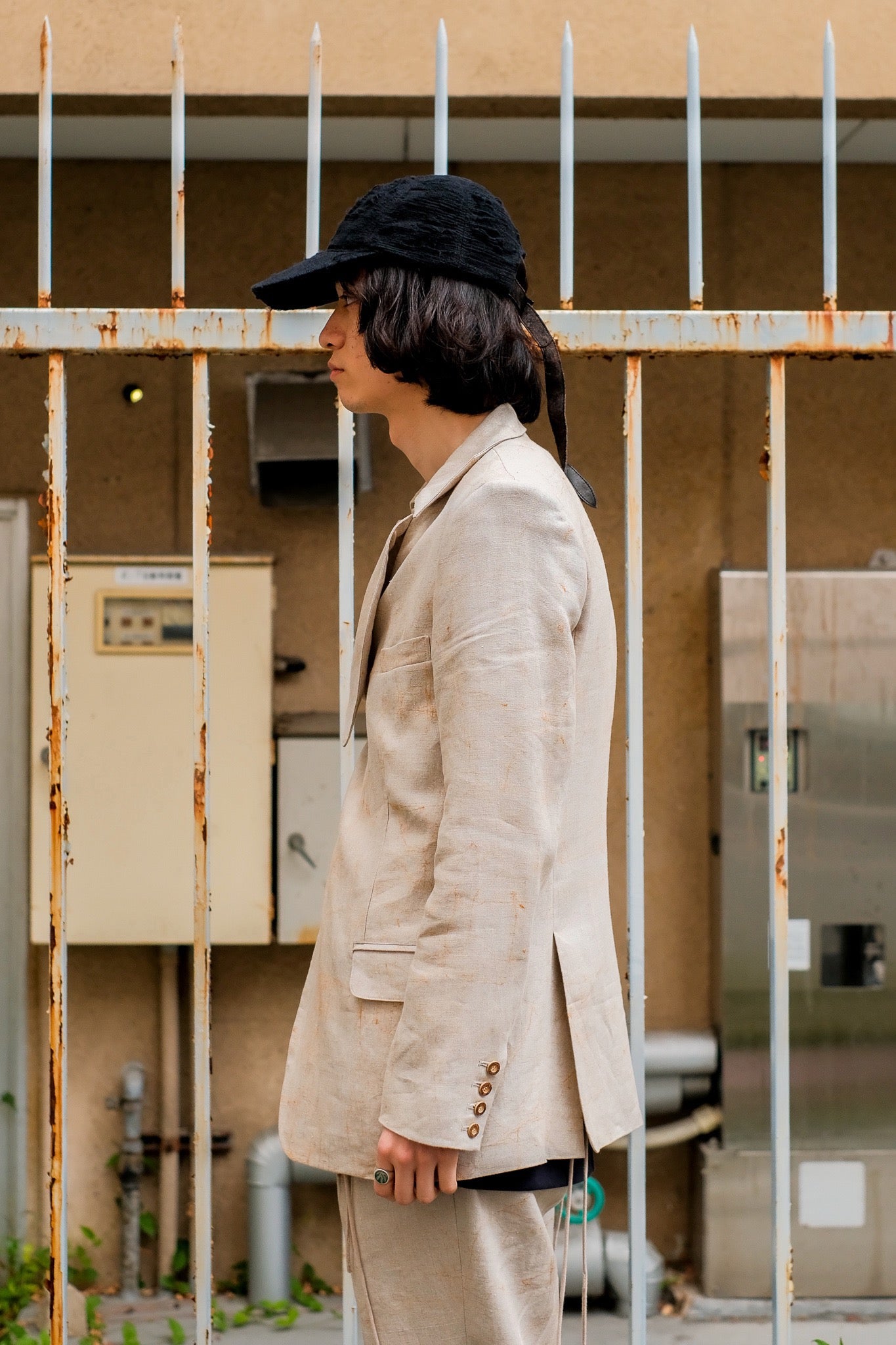 Nobuyuki Matsui(ノブユキ マツイ)のDetachable collar jacketの通販 