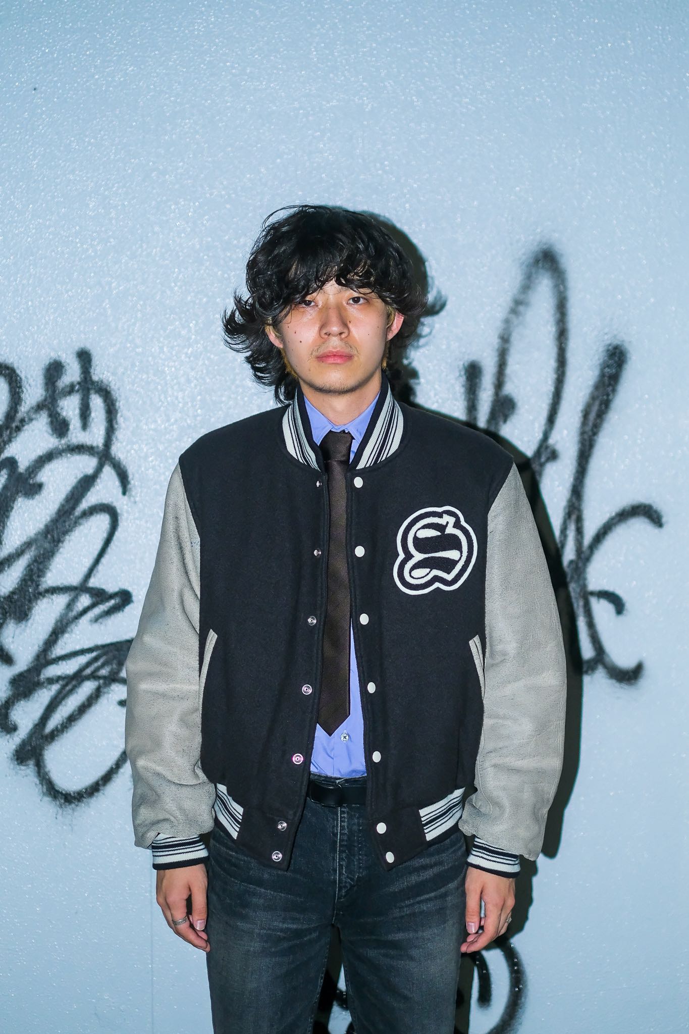 SUGARHILL(シュガーヒル)のGILL LEATHER STADIUM JACKETの通販 