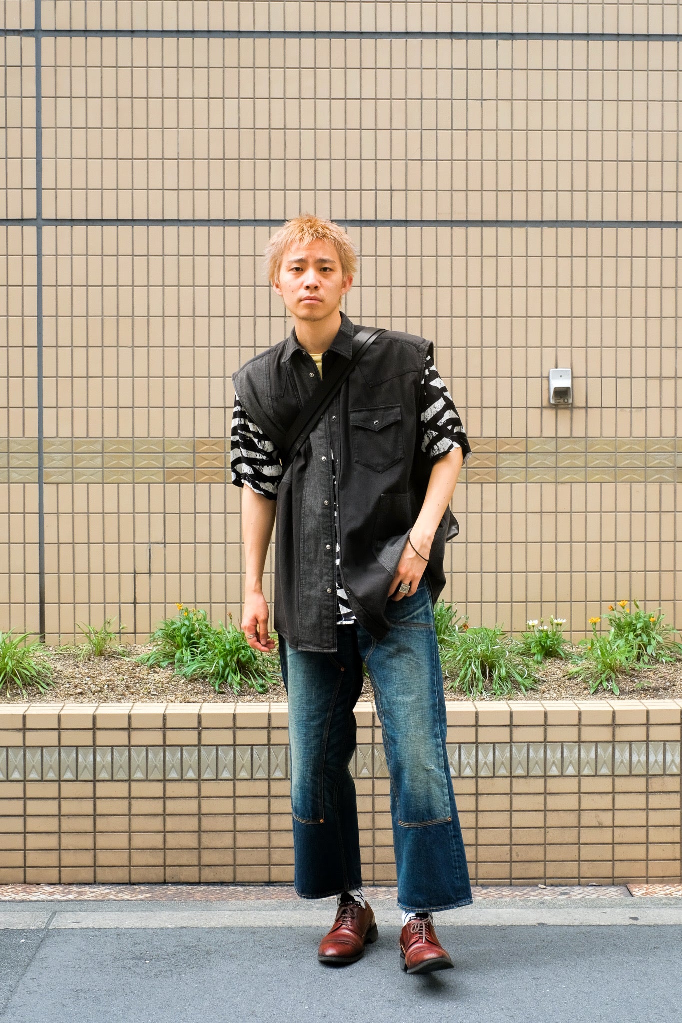 LITTLEBIG(リトルビッグ)のPrint Open Collared S/S SH(シャツ)の通販