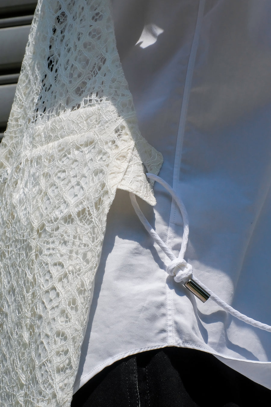 Nobuyuki Matsui  waist coat(lace)