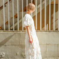 BELPER(ベルパー)の23SS EMBROIDERY LINEN DRESS WHITEの通販｜PALETTE