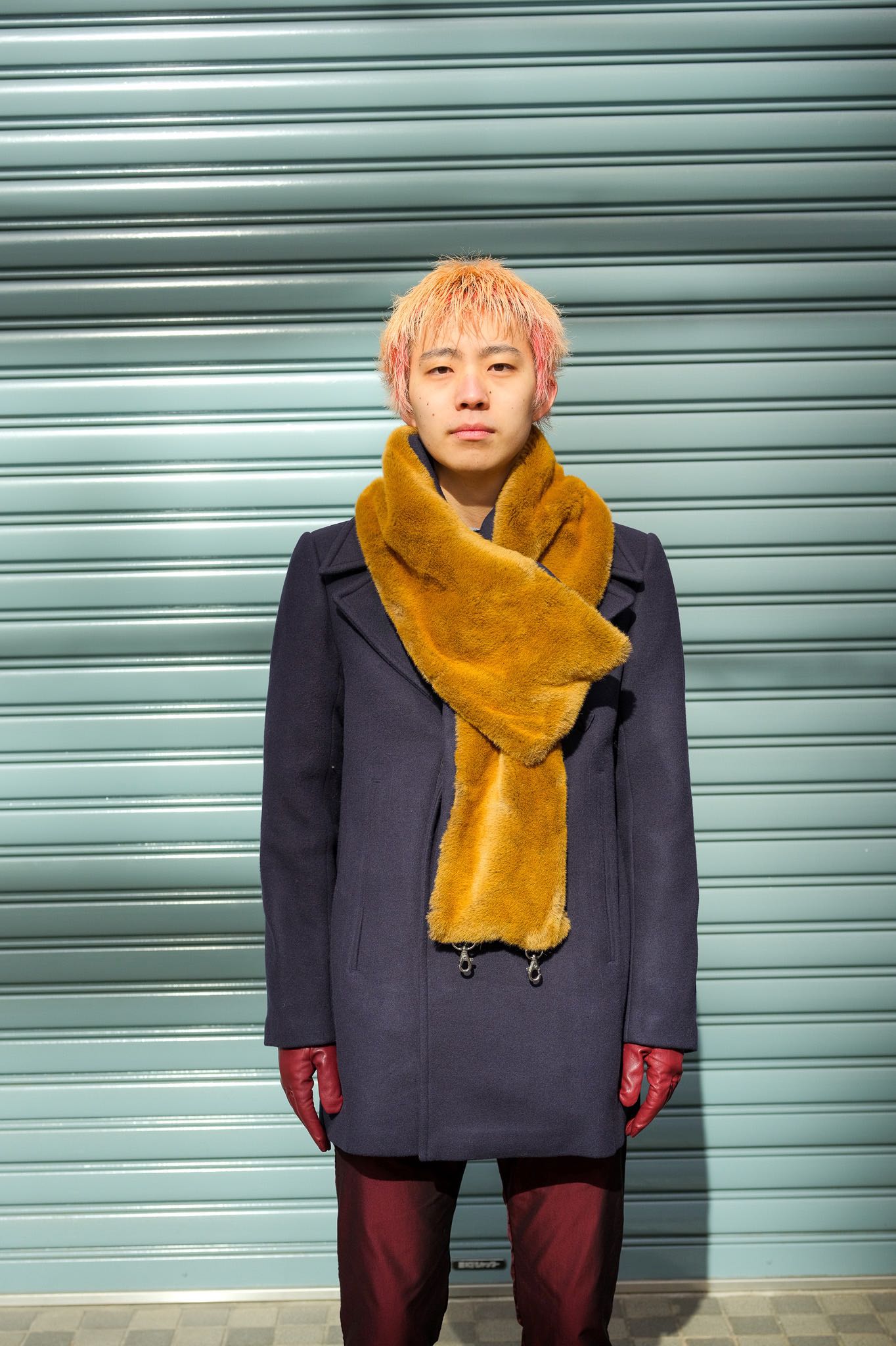 YUKI HASHIMOTO(ユウキハシモト)のSCARF ATTACHED PEACOAT-NAVYの通販｜PALETTE art  aliveのオンラインショップ – PALETTE art alive ONLINE STORE