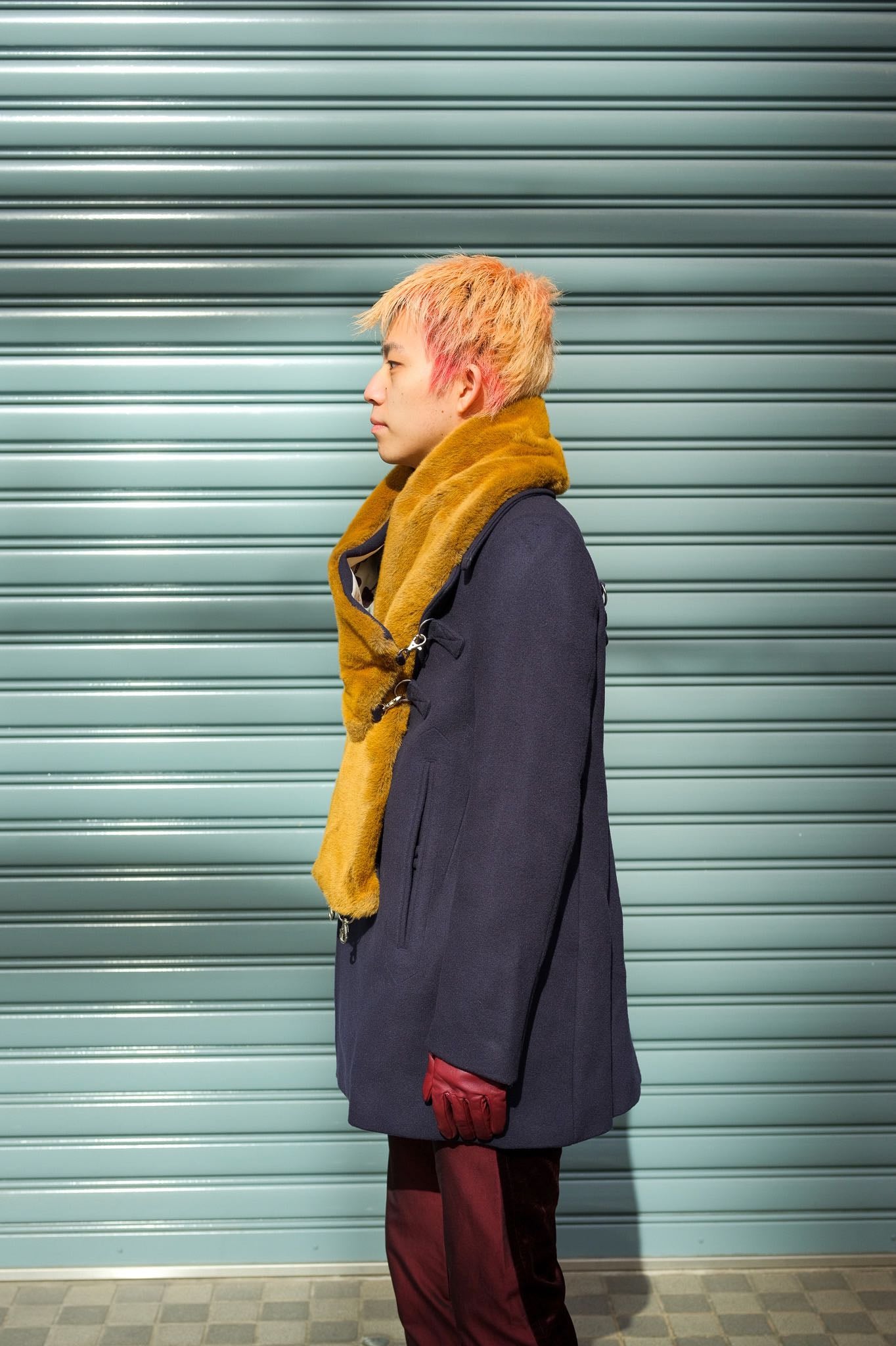 YUKI HASHIMOTO(ユウキハシモト)のSCARF ATTACHED PEACOAT-NAVYの通販｜PALETTE art  aliveのオンラインショップ – PALETTE art alive ONLINE STORE