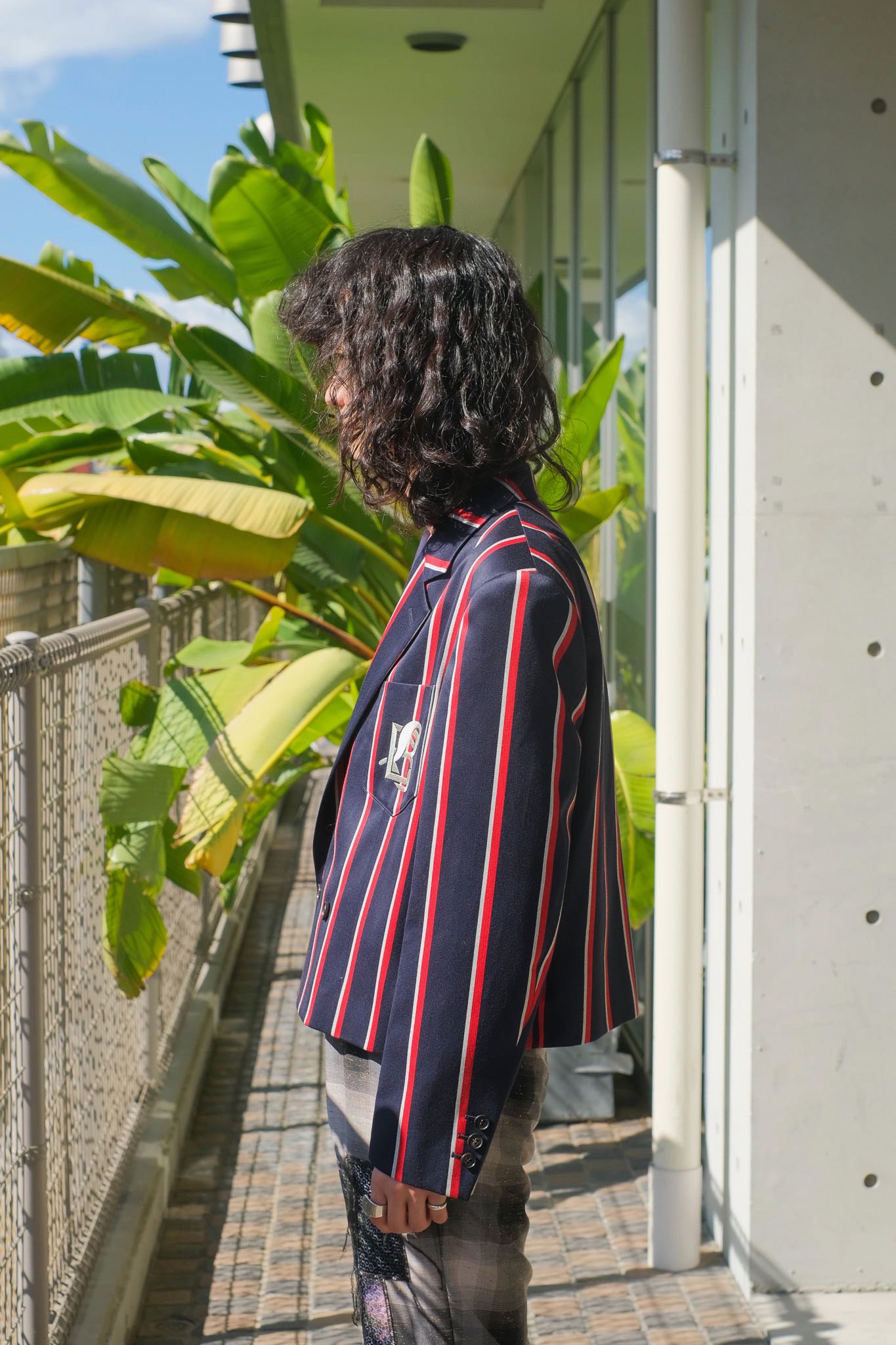 LITTLEBIG ダークブラウン クロップドジャケット LITTLEBIG(リトルビッグ)のCropped Jacketの通販｜PALETTE art aliveの