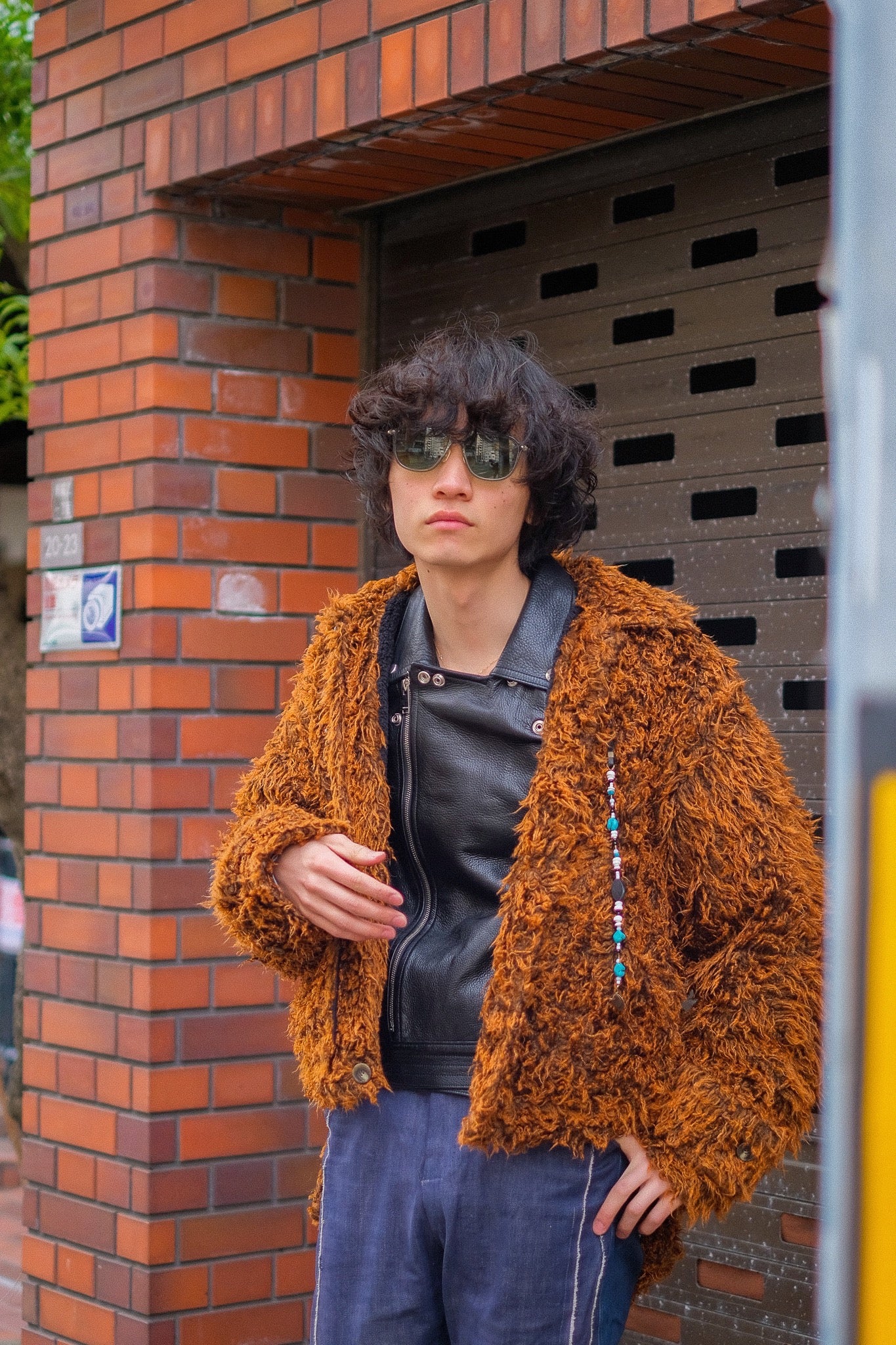 soe(ソーイ)のBear Jacket with Natural Stone-BROWNの通販｜PALETTE