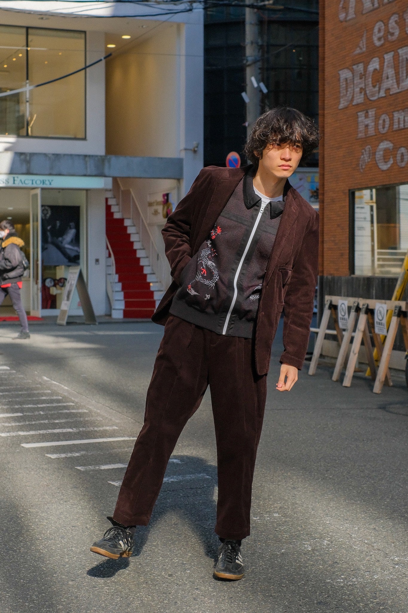 SYU.HOMME/FEMM(シュウオムフェム)のDragon knit shirts(ニット