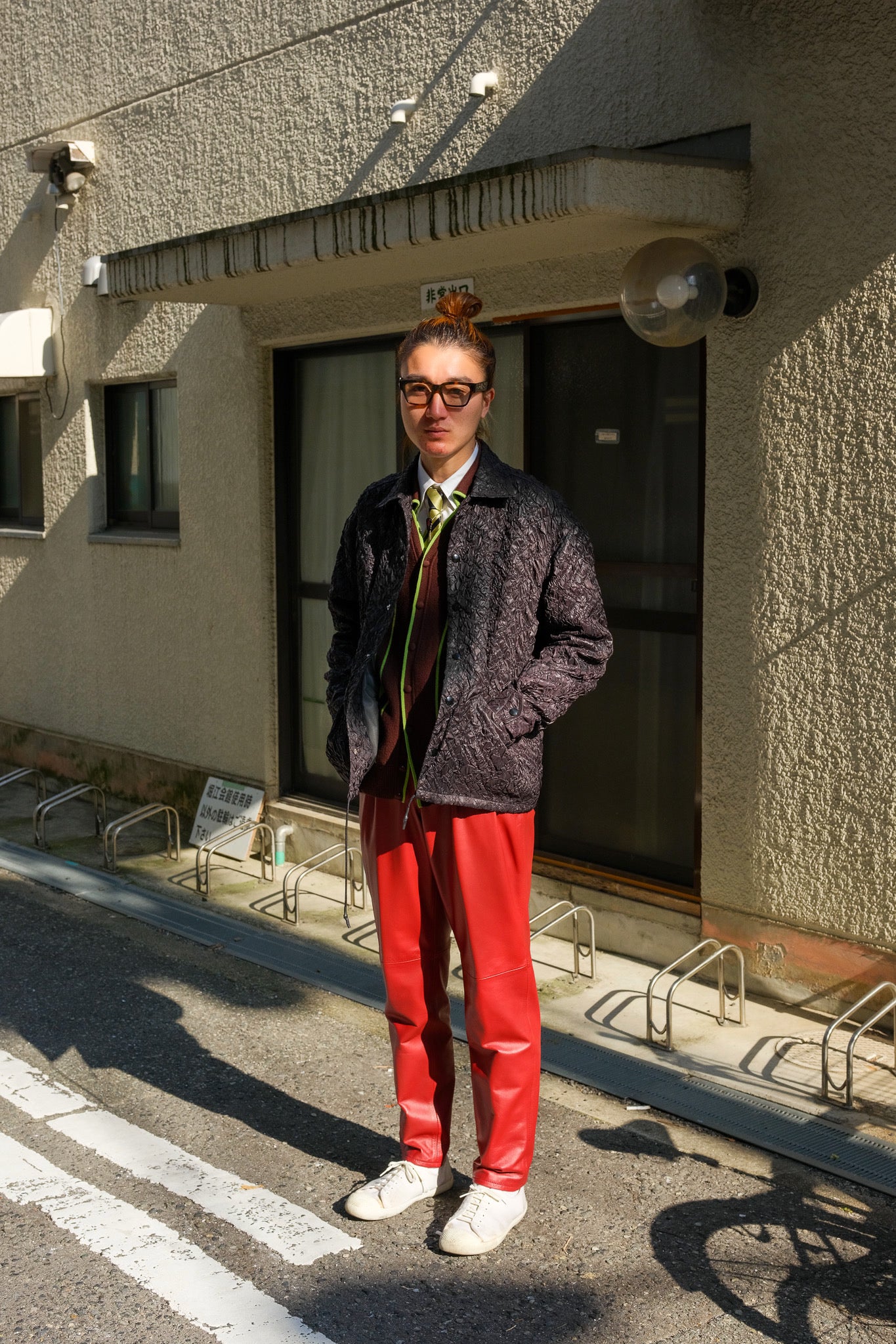 LITTLEBIG(リトルビッグ)のTucked Leather Pantsの通販｜PALETTE art