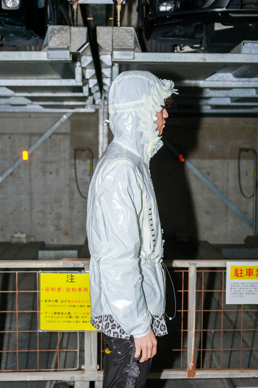 MASU  DANCING ANORAK(WHITE)