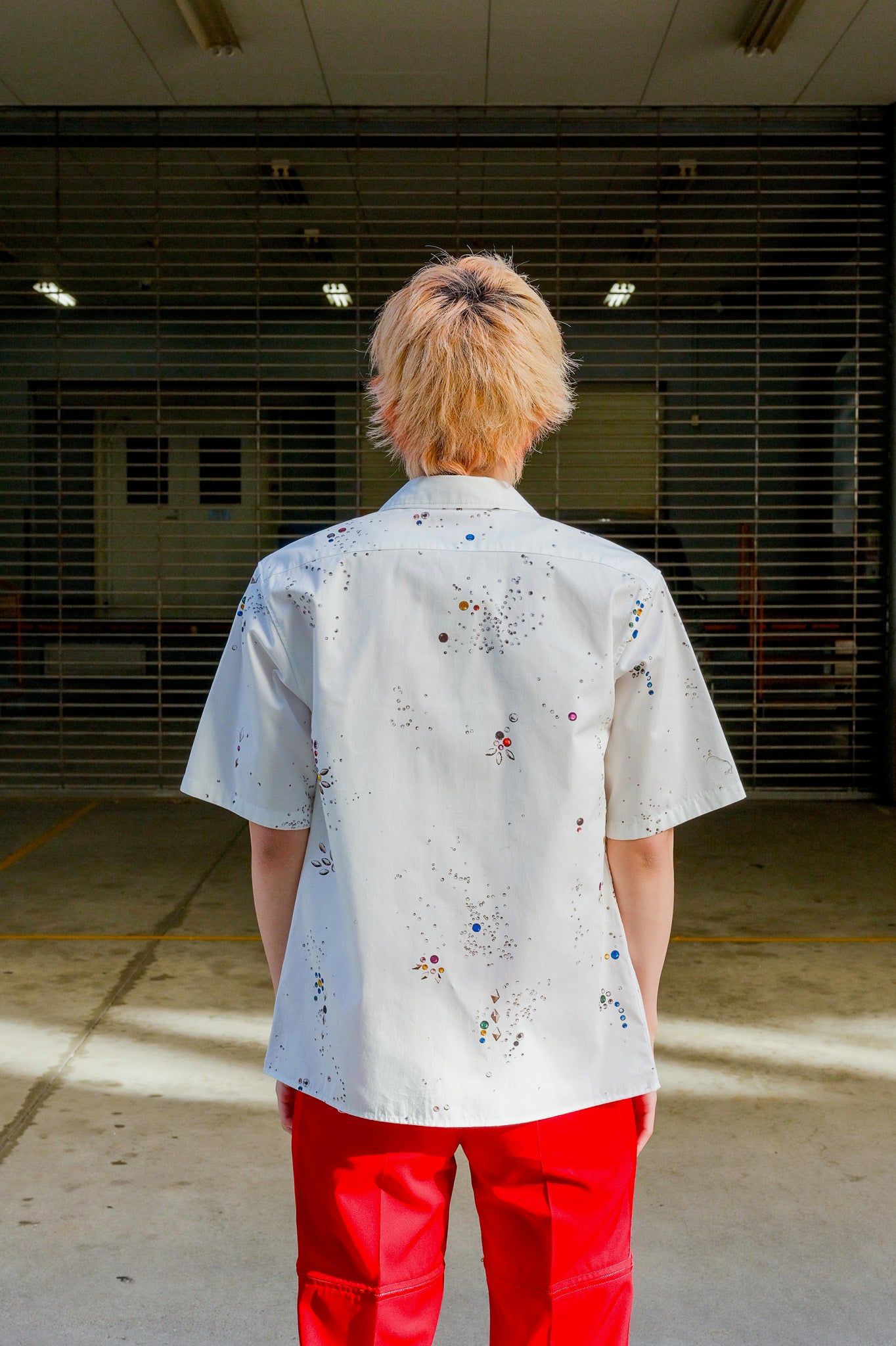 MASU(エムエーエスユー)のGALAXY SHORT SLEEVE SHIRT WHITEの通販