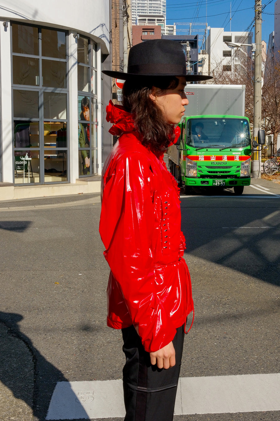 MASU  DANCING ANORAK(RED)