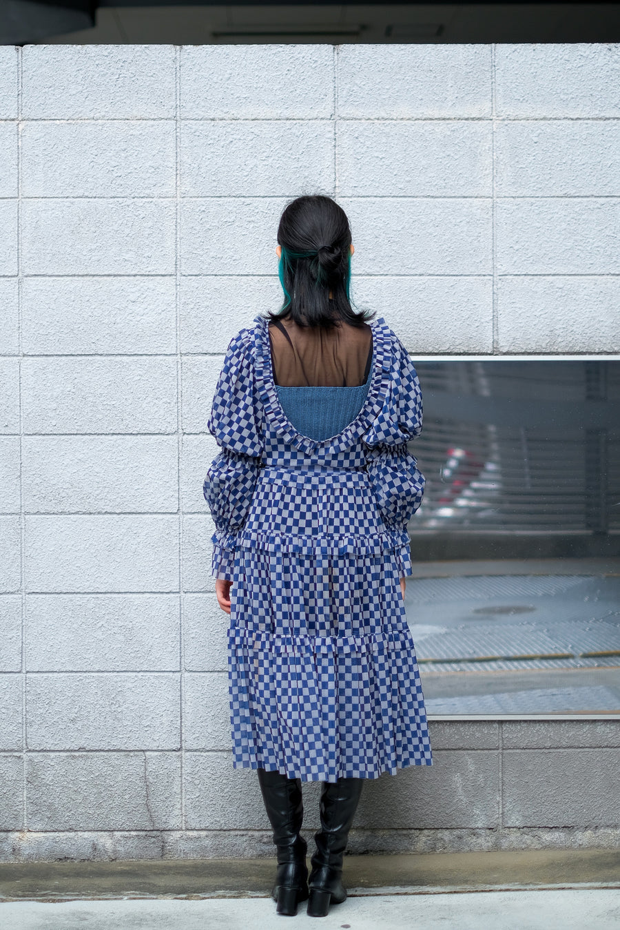 tiit tokyo  panel tule dress