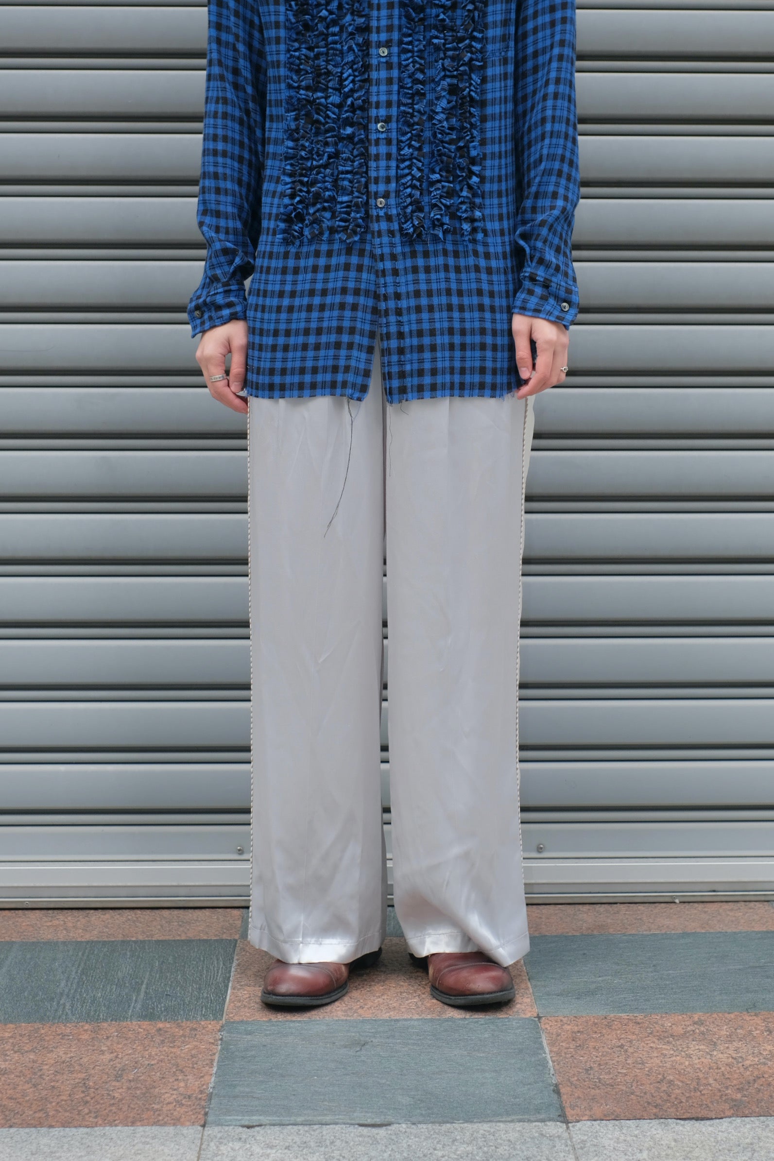 MASU(エムエーエスユー)のSUKA PANTS SILVER(パンツ)の通販｜PALETTE