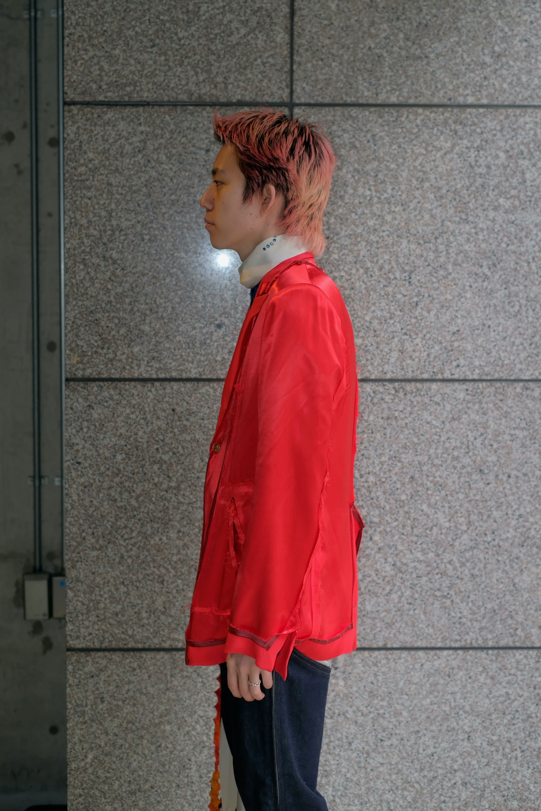 MASU(エムエーエスユー)のINSIDE OUT JACKET REDの通販｜PALETTE art