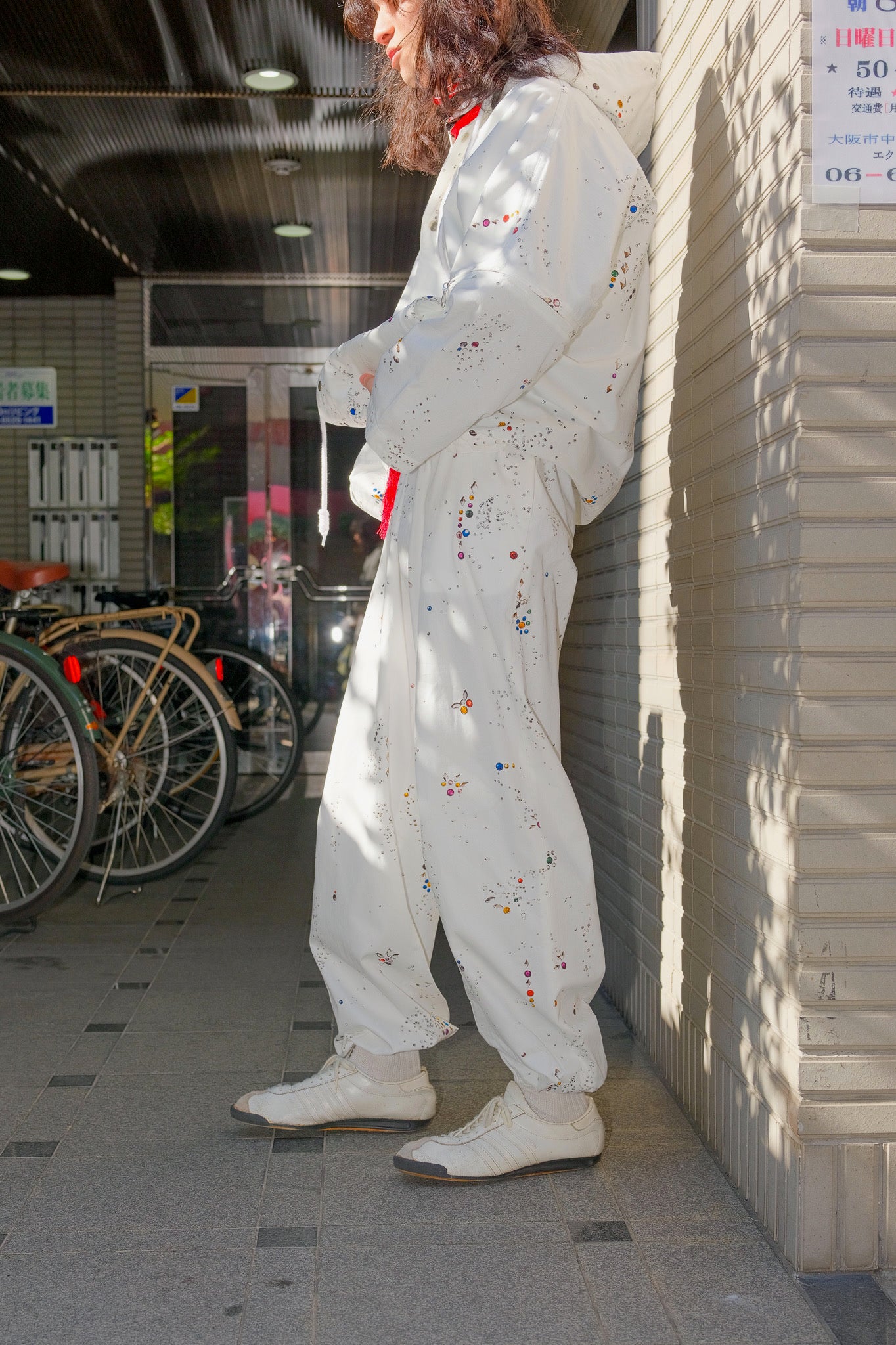 MASU 22aw RAINBOW DUST FLARE PANTS パンツ