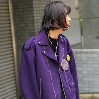 YUKI HASHIMOTO(ユウキハシモト)のMOTORCYCLE JACKET WITH BADGES