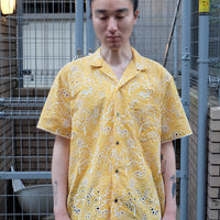 TOGA VIRILIS(トーガ ビリリース)のCotton Embroidery S/S shirt