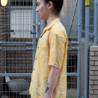 TOGA VIRILIS(トーガ ビリリース)のCotton Embroidery S/S shirt