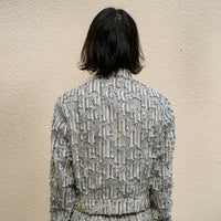 MASU(エムエーエスユー)のSTAR JACQUARD WORK JACKET WHITEの通販｜PALETTE art  aliveのオンラインショップ – PALETTE art alive ONLINE STORE