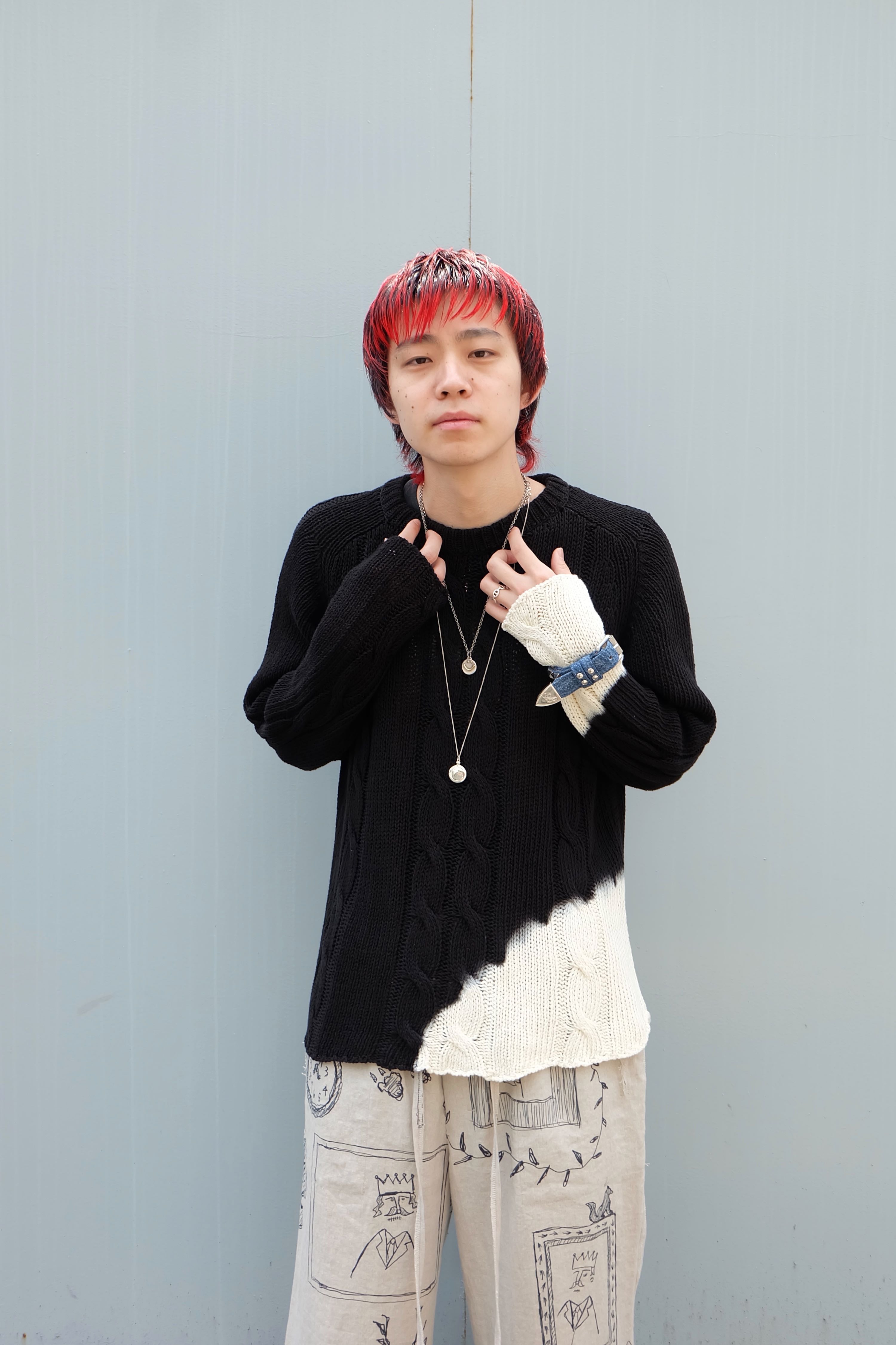 MASU(エムエーエスユー)のDENIM STUDS BRACELET INDIGOの通販｜PALETTE