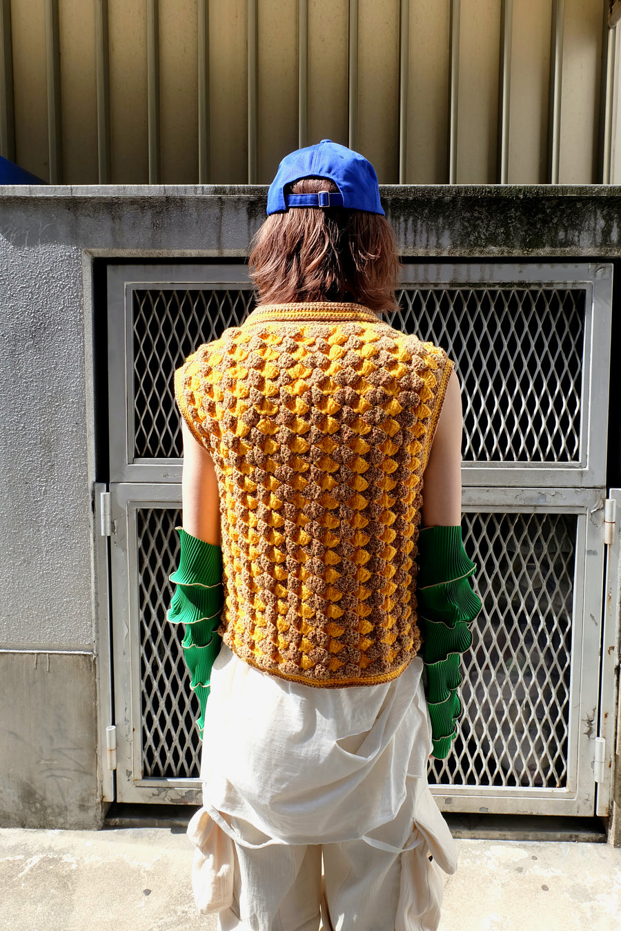 fluss  BUBBLE CROCHET VEST