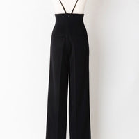 FETICO(フェティコ)のWOOL BARATHEA 2WAY BRA JUMPSUITS BLACK