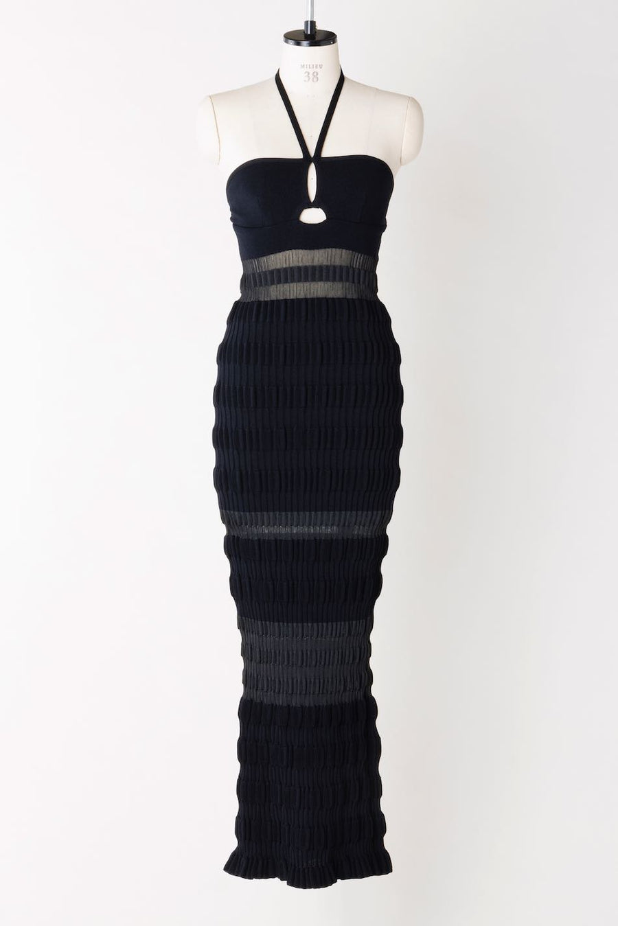 FETICO's Stripe Knit Dress (Knit Dress) Mail Order | Palette Art